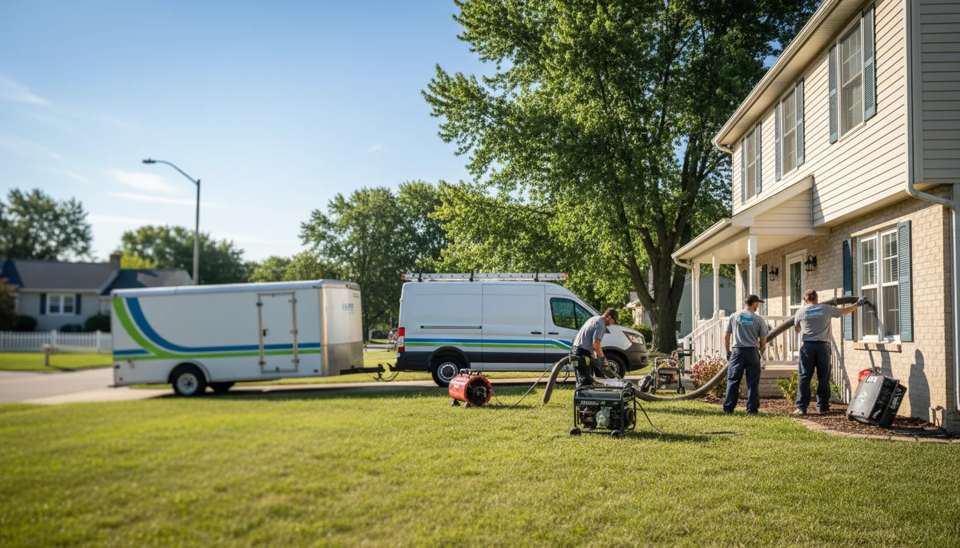 Flooded Basement Restoration And Cleanup With Repair in Portland, ND near me